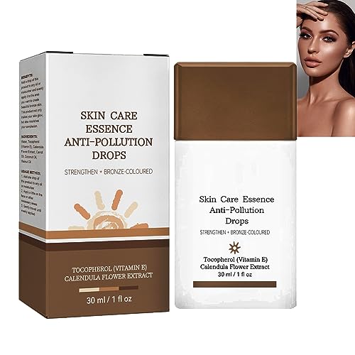 Effective Tanning Accelerator,Fake Tan Peptide Serums,Replenishing Face Bronzing Essence,Drunk Elephants Bronzer Drops,Effective Tan Bronzing Ser