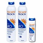 Techniblock® SPF 40 Sunscreen 340ml x 2 + a SPF 30 75ml