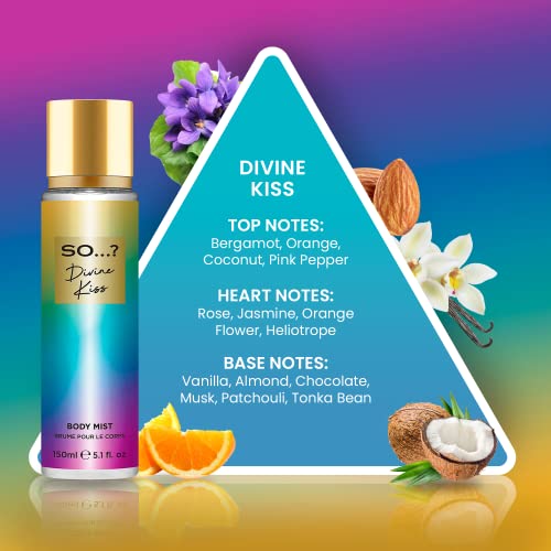 So…? YOU Divine Kiss Womens Body Mist Fragrance Spray 150ml