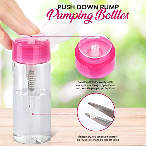 Gel Polish Remover Kit with 500pcs Nail Remover Wraps, FANDAMEI Soak off Nail Clip Set with 100/180 Nail Files Buffer Cuticle Pusher Cuticle Peel