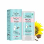 Babo Botanicals, Baby Face, Mineral Sunscreen Stick, SPF 50, 17g
