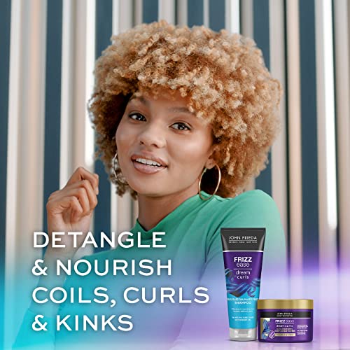 John Frieda Frizz Ease Dream Curls Ultra Nourishing Deep Conditioner 230ml, Conditioner for Curly Hair, Anti-Frizz Hair Mask