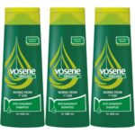 THREE PACK Vosene Original Anti-Dandruff Medicated Shampoo 200ml
