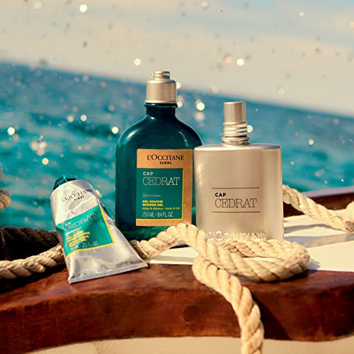 L'OCCITANE L'Occitane Shower Gel 250 ml| Luxury Body Wash for Men| 2-in-1 Hair & Body| Aromatic Lavender Scent|