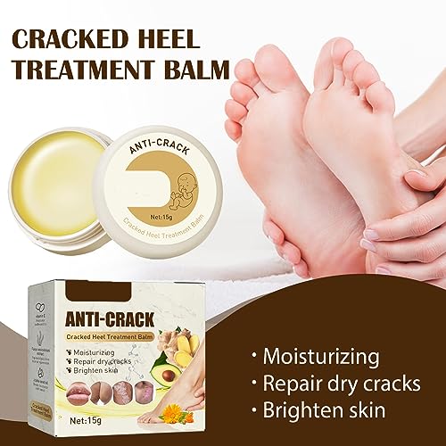 Cracked Skin Repair Cream,Foot Repair Cream,Anti Crack Heel Balm,Quickly Cracked Heel Repair Cream,Feet & Lip & Leg,Foot Cream For Cracked Heels