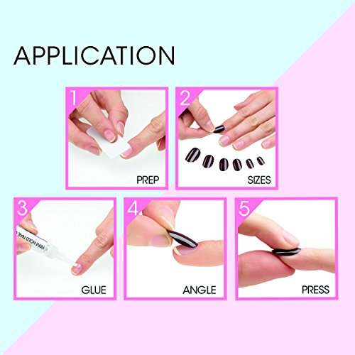 Elegant Touch French Nails 126