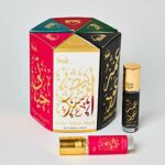 Dukhni Attar Oil Set | العطار العربي | Authentic Arabic Fragrance Oils | 100% Pure, Alcohol-Free Halal Blends | Amaani, Ameerah, Hayati, Ambar, A