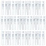 40 PCS Mini Spray Bottle Empty Perfume Atomiser Clear Perfume Bottle 3ml Refillable Portable Sample Spray Bottles For Liquid Perfume Makeup Tool