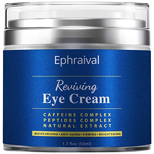 Men's Eye Cream | Anti-aging Caffeine Eye Cream for Men | Brightens, Reduces Puffiness, Dark Circles, and Fine Lines | Hydrating Daily Eye Treatm