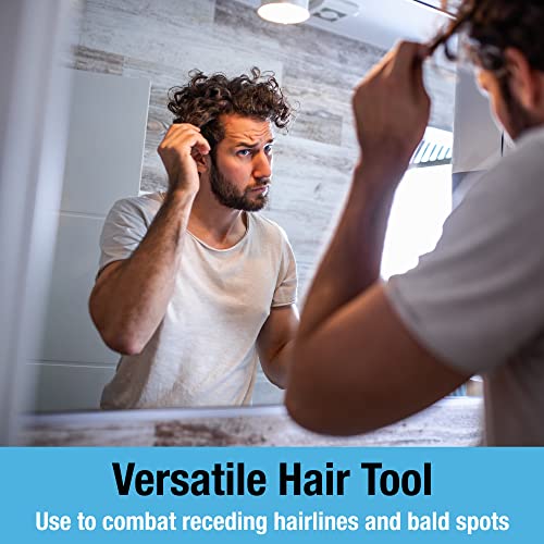 Beard and Hair Growth Derma Roller by Tilcare - Sterile Titanium Derma Roller 0.25mm for Men - Microneedle Tool for Dormant Scalp and Facial Foll