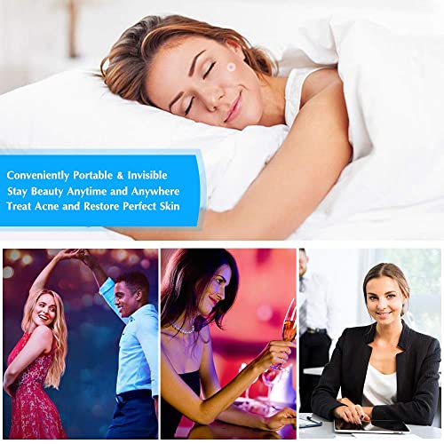 Spot Patches, 216pcs Invisible Hydrocolloid Pimple Patches, Effectively Relieve Common Spot Patches for Face, Facial Care, Suitable for All Skin