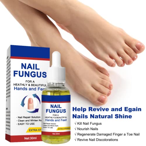 Nail Fungal Treatment, Toenail Treatment Extra Strong Nail Repair Set, Fingernail Toenail Care, Fix Renew Damaged, Broken, Anti Fungus Nail Repai