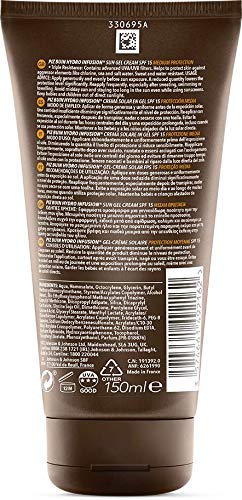 Piz Buin Hydro Infusion Sun Gel Cream SPF15, 150 ml (Pack of 1)