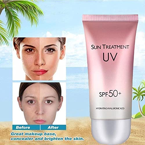 SPF 50 Sunscreen Whitening Sun Cream Facial Body Skin Face Oil Anti-Aging Moisturizing Body Protective Cream L5L3 Care