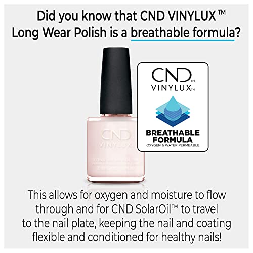 CND Vinylux Long Wear Nail Polish (No Lamp Required), 15 ml, Pink, Tutti Frutti