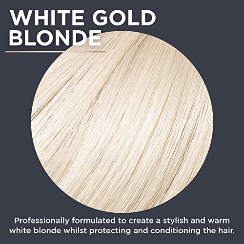 Jerome Russell Bblonde White Gold Maximum Blonde Toner – Non-Permanent Hair Toner for Pre-Lightened & Blonde Hair Colour, Hair Dye with No Ammoni