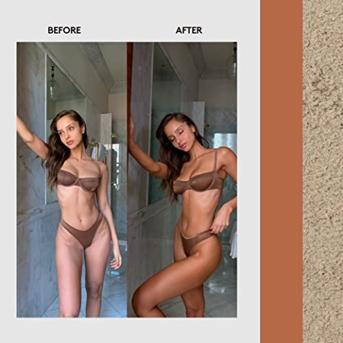 Byneta Self Tanning Body Mousse - Extra Dark | Immediate skin bronzing - Long lasting tan develops within 3-4 hours, Firms up the skin, Lasts 4-5