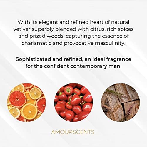 Grey Vetiver - Inspired Alternative Perfume, Extrait De Parfum, Fragrances For Men - Grey Royalty (50ml)