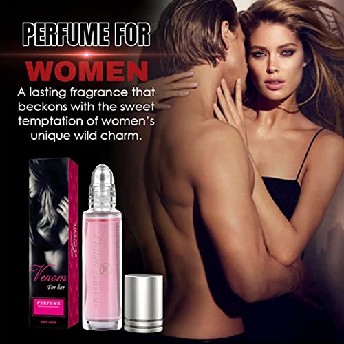 Pheromone Perfume For Unisex, Roll-On Pheromone Infused Essential Oil Perfume Cologne, Pheromones To Attract Women/Men Body Perfume Oil 10ml Conc
