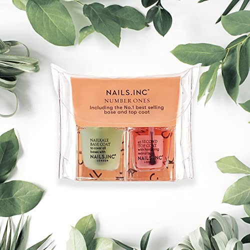 Nails Inc Nails.INC Number Ones Base and Top Coat Minis Duo 2x 5 ml