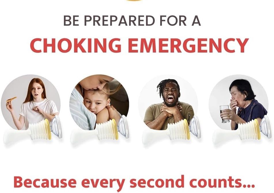 LifeVac Travel Kit - Choking Rescue Device, Portable Suction Rescue Device First Aid Kit for Kids and Adults, Portable Airway Suction Device for