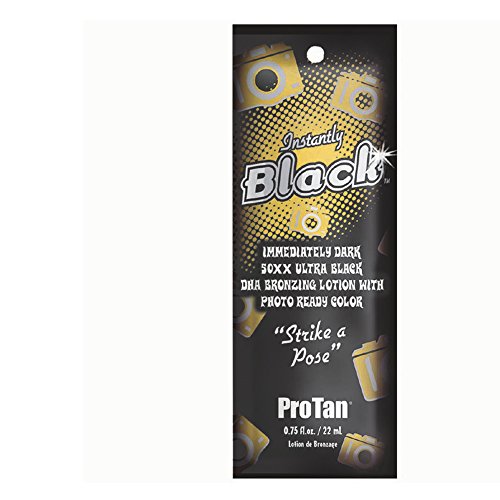 ProTan 50XX Instantly Black DHA Bronzing Lotion, Ultra Black 250 ml
