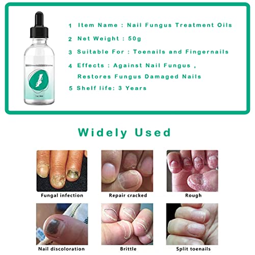 Kerassentials Toenail Fungus Treatment Oil, Best Repair Solution for Fingernails and Toenails, Fix & Renew Damage Fungal Nail, Broken, Cracked &