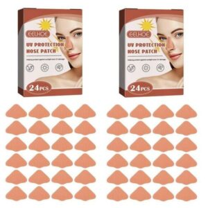 UV Protection Nose Patch - 48pcs Sun Protection Nose Sticker For Men Women | Prevent The Nose From Tanning Sun Protection Patch