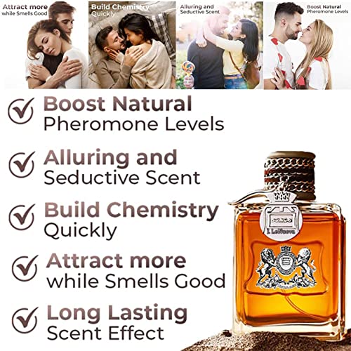 Pheromone Cologne For Men Attract Women | Men Feromone Perfume, J. LeNuova Men Feromone Perfume, Pheromones For Men To Attract Women Body Spray