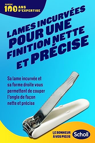 Scholl Nail Clipper for Hard and Thick Toenails