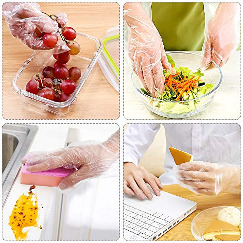 SelfTek 200Pcs Paraffin Wax Bath Liners Disposable Plastic Hand and Foot Bags for Pedicure Hot Spa Wax Treatment Thermal Paraffin Wax Therapy wit