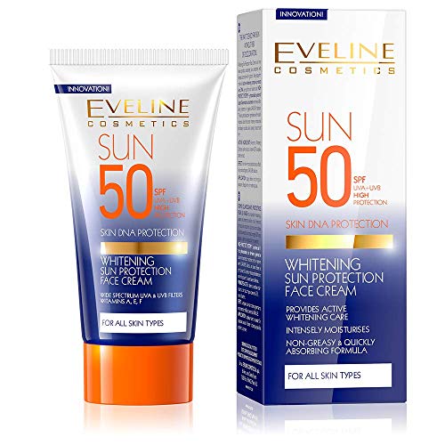 Eveline Cosmetics Sun High Protection Whitening SPF 50 Face Cream - 50ml