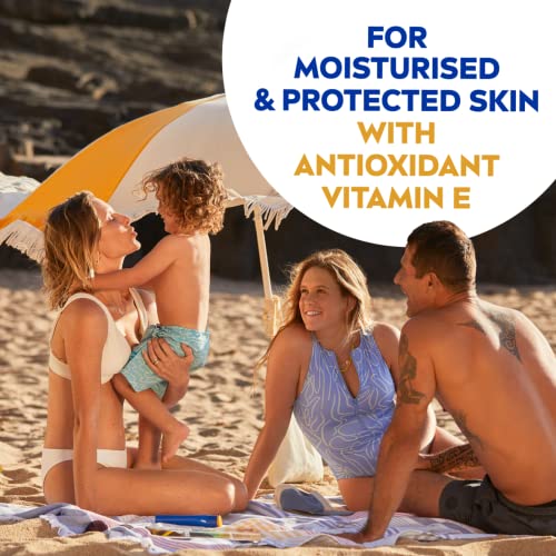 NIVEA SUN Kids Moisturising Sun Lotion SPF50+ (200 ml), Moisturising Suncream with SPF50+ & SUN Protect & Moisture Lotion SPF50+ (200ml), Moistur