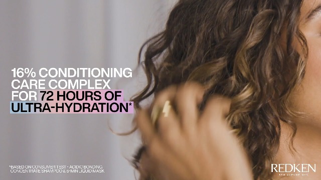 REDKEN Acidic Bonding Concentrate, 5-Minute Liquid Hair Mask, Bond Repair and Ultra Hydration, For Dry & Over-Processed Hair, 250ml