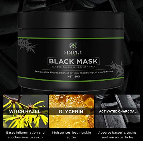 Peel Off Face Masks - Blackhead Remover Mask - Charcoal Face Mask - Face Masks Beauty Peel Off - Blackhead Mask - Acne Treatment For Men or Women
