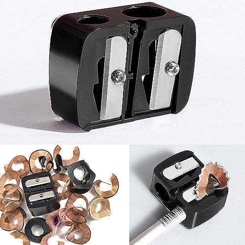 Eyeliner Sharpener Dual Pencil Sharpener Cosmetic Pencil Sharpener Lip Liner Sharpener Eyeliner Sharpener Eye Multi-Sized Eyebrow Pencil Sharpene