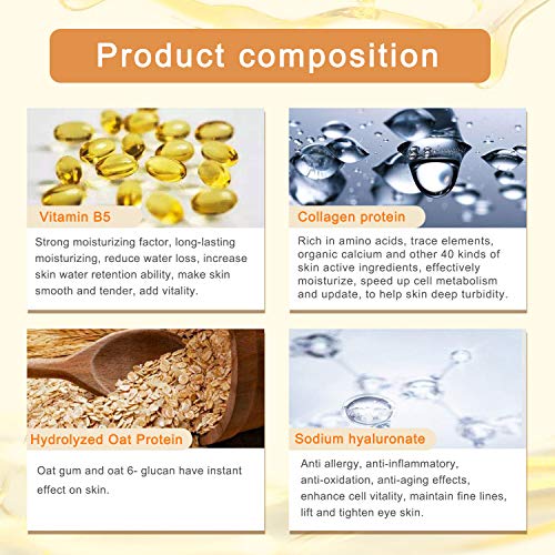 Premium Crystal 24K Gold Powder Gel Collagen Eye Mask 25 Pairs, Eye Treatment Masks for Women and Men, Moisturiser, Anti Aging, Anti Wrinkle, Rem