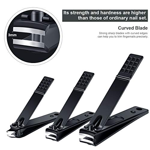 Leipple Manicure Set Professional Pedicure Kit Nail Care Tools - 16 in 1 Stainless Steel Nail Clippers Tools - Grooming Kit with Luxurious Leathe