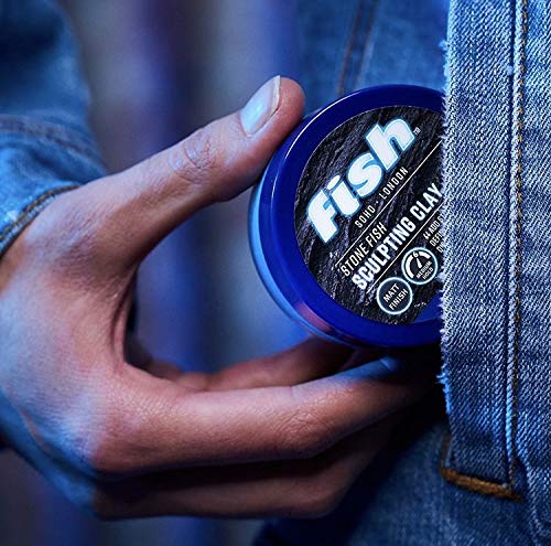 FISH Original Stone Fish Sculpting Hair Clay, 70ml , BA-FISOR4905A