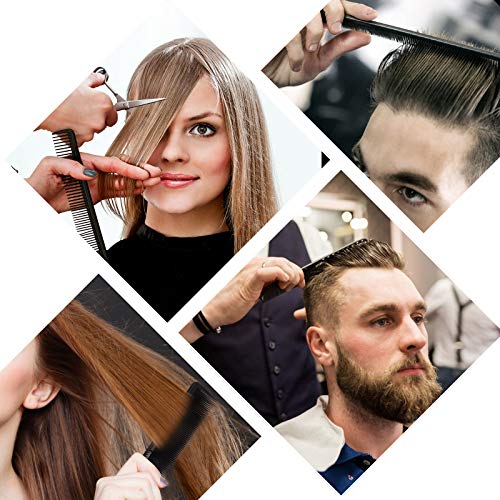 Phoetya 4 Pieces Wide Tooth Combs for Men, Professional Styling Comb Set, Curly Hair Combs, Heat Resistant Anti-static Cutting Combs, Detangling