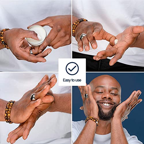 Beard Balm for Men 60ml Sapiens Barber Shop - Organic Certified by Ecocert - Beard and Moustache Wax with Shea Butter and Castor Oil - Moisturisi