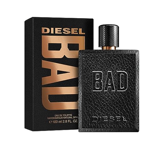 Diesel BAD, Eau de Toilette Aftershave, Perfume For Men, Woody Fragrance, 100ml