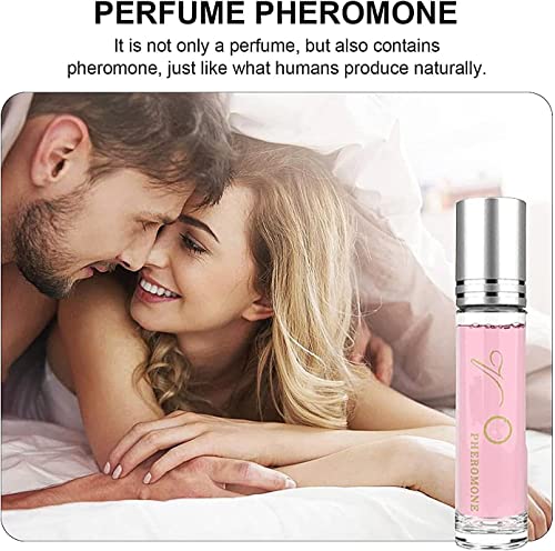 Perfume for Women Roll-on facial contouring essence 2pc roller ball perfume for men and women 10ml Long Lasting Unisex Cologne with Infused Essen