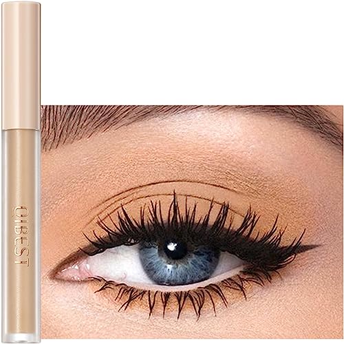 Matte Liquid Eyeshadow Set,8 Colours Smokey Black Nude Eyeshadow Highly Pigmented Long-Lasting Quick-Drying Women Eye Shadow Make Up Kits Gift (S