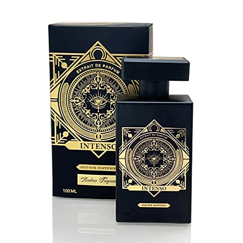 Intenso Oud for Happiness I Edp100ml | Lavender, Saffron, natural Oud Wood, Spicy, oriental | Long Lasting Great Sillage | Unisex Perfumes For Me