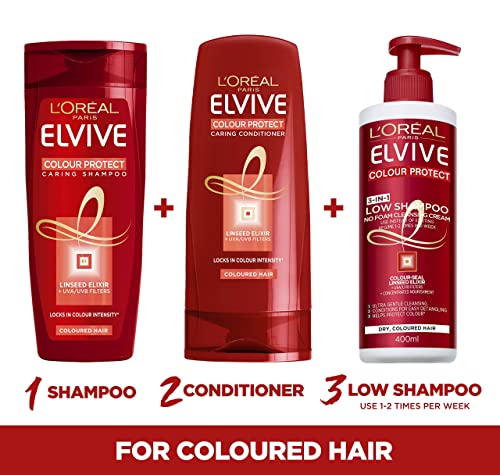 L'Oreal Elvive Colour Protect Hair Mask for Coloured for Coloured Hair 300ml