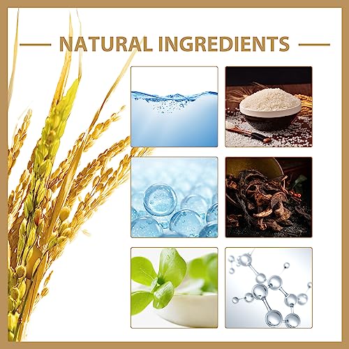 Rice Toner 150ml, Rice Water Toner for Face Hydrating,Natural Glow Essence Toning Solution with Rice Extract,Soothing Toner for Deep Hydration Sk