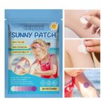 Solar Buddies Sunscreen Applicator | 24 patches UV Sunscreen Dots Stickers Reapply Reminder | Sunburn Alert Patches Works With Spray Sunscreen &
