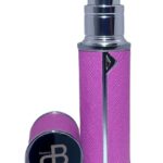 Perfume Atomiser, UK Brand, Refillable & Travel Size Perfume Bottle, Leaking Proof, Bottom Pump, Luxurious Small women and men, 5ml (Royal Purple