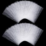 Clyhon 20 Pieces Fiberglass Nail Extension Fiber,Nail Art Quick Extension Fiberglass Silk, for Women DIY Nail Art Extension Accessories